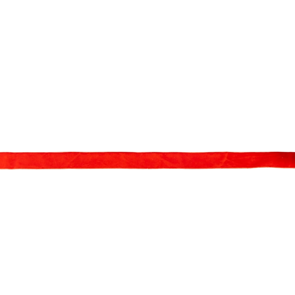 TERCIOPELO ROJO CINTA, 914X2.5CM