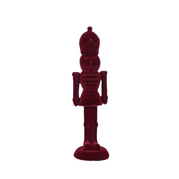 SOLDADO, TERCIOPELO, VINO ROJO, 5X20CM