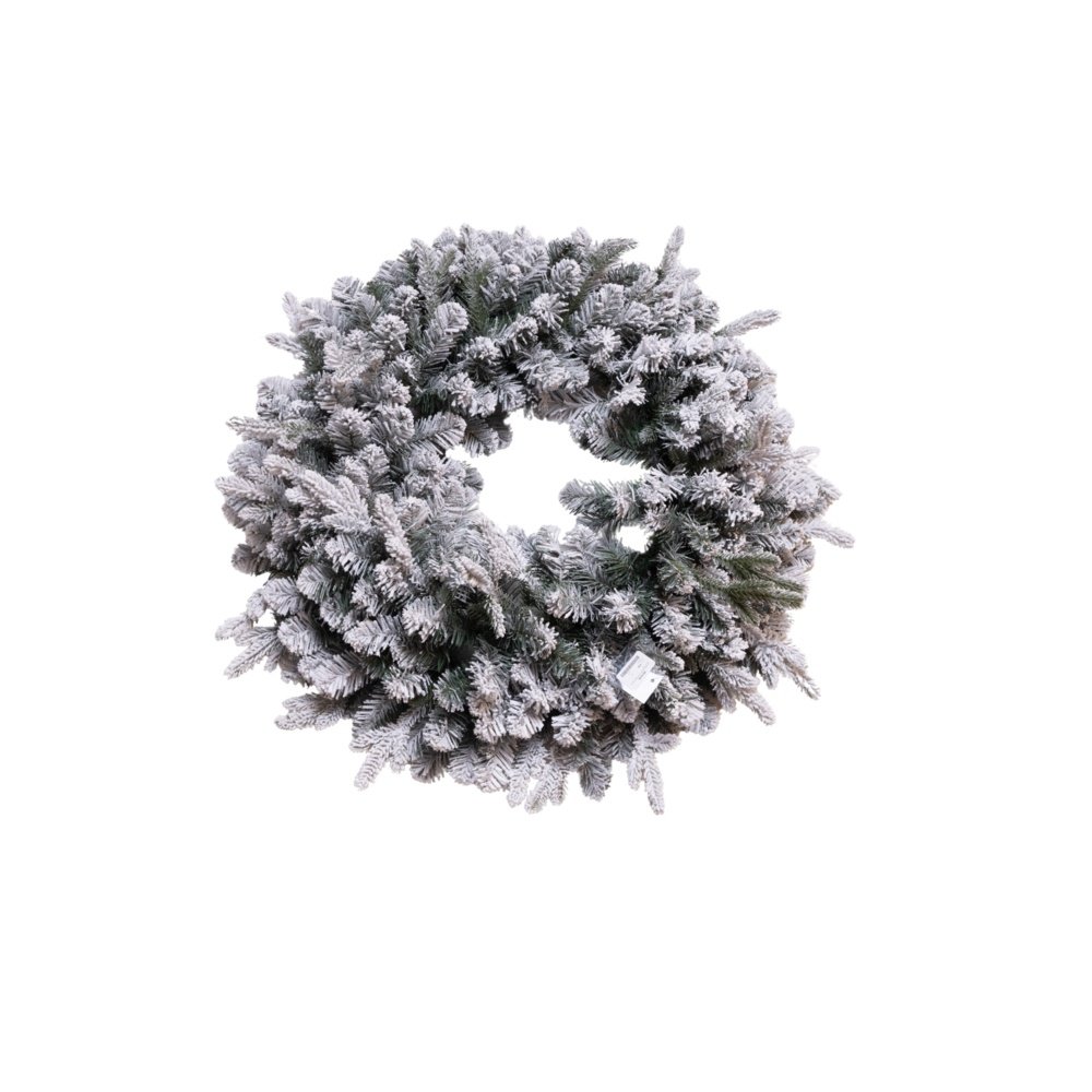 NEVADO CORONA, NIEVE PERLA, MEZCLADO PE/PVC, 75CM