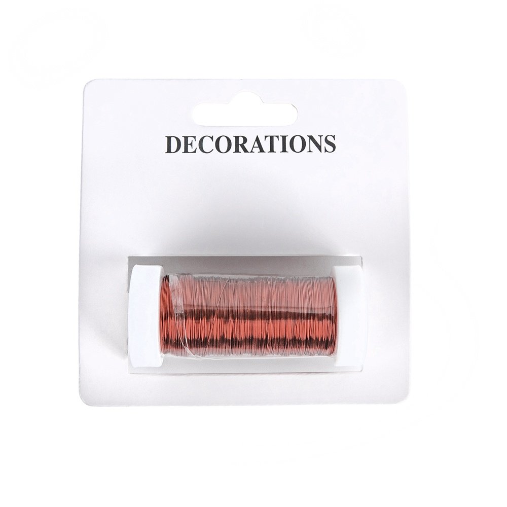 FINO SUAVE CABLE, ROJO, 0.3MMX50M