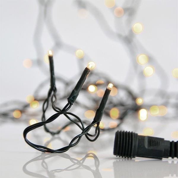 MANGUERA, 1300 LED 3MM, 31V ADAPTADOR, 4 CONECTORES HASTA 2 JUEGO, CABLE PVC VERDE, LED BLANCO SUAVE CADA 2CM, CABLE DE ALIMENTACIÓN 3M, IP44