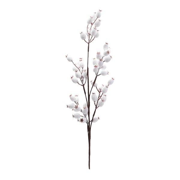 RAMA CON BLANCO BAYAS, 67CM
