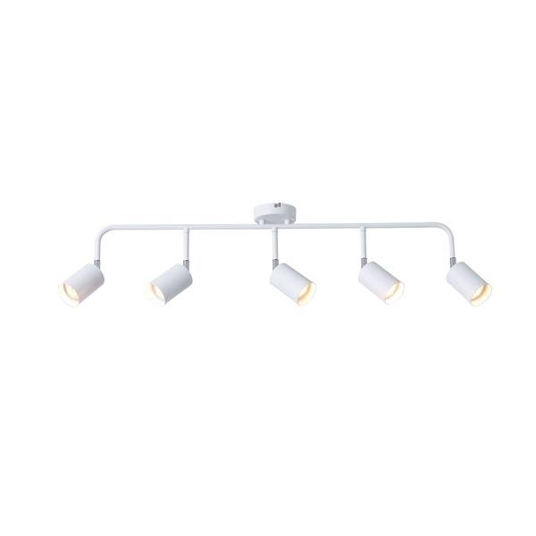 FOCO METAL 5 LUCES 5XGU10 MÁX. 7W 800X230mm ARTE ILLUMINA OLYMP