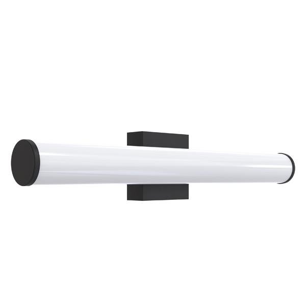 APLIQUE DE PARED PARA BAÑO METAL / PLÁSTICO OVALADO LED 15W 1500Lm 3CCT(3000 / 4000 / 6000K) 600X102mm IP44 ARTE ILLUMINA PALM