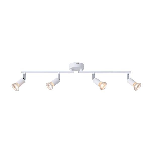 FOCO ORIENTABLE METAL 4 LUCES 4XGU10 MÁX. 7W 600X80X125mm ARTE ILLUMINA VORRAS