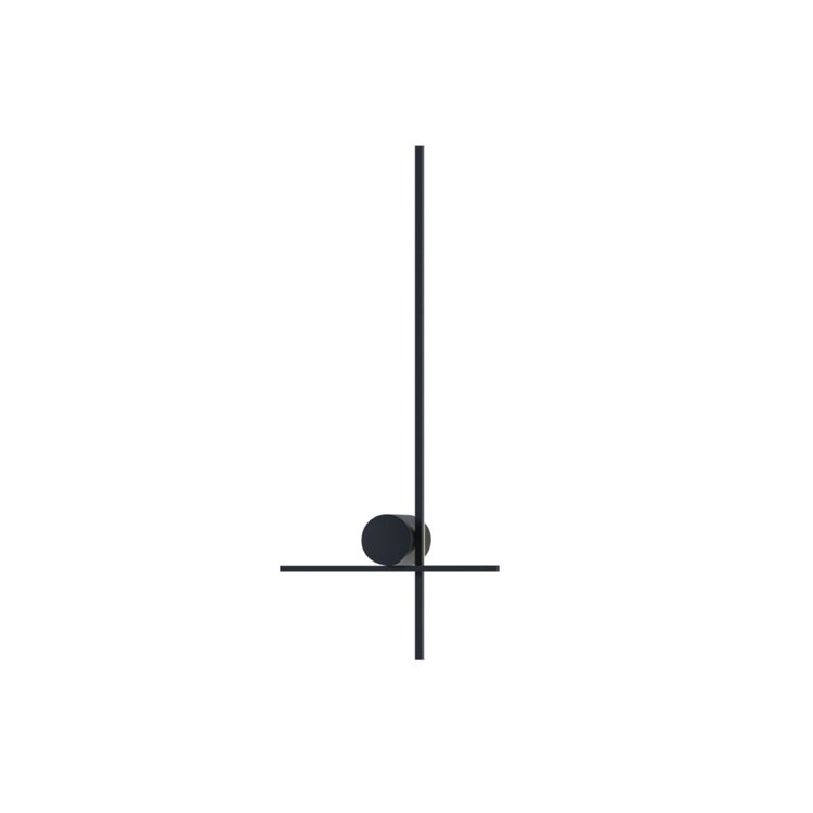 APLIQUE DE PARED METAL / ACRÍLICO LED 12W 840Lm 3000K 600X260X60mm "IZQUIERDA" ARTE ILLUMINA CLIO