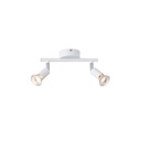 FOCO DOBLE METALIZADO 2xGU10 MÁX. 7W 220x80x125mm ARTE ILLUMINA VORRAS
