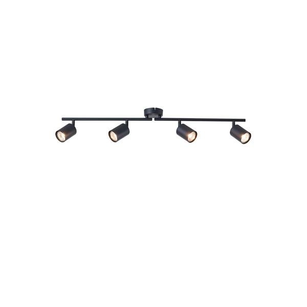 FOCO 4 LUCES METAL 4xGU10 790x80x165mm ARTE ILLUMINA OLYMP