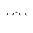 FOCO 4 LUCES METAL 4xGU10 790x80x165mm ARTE ILLUMINA OLYMP