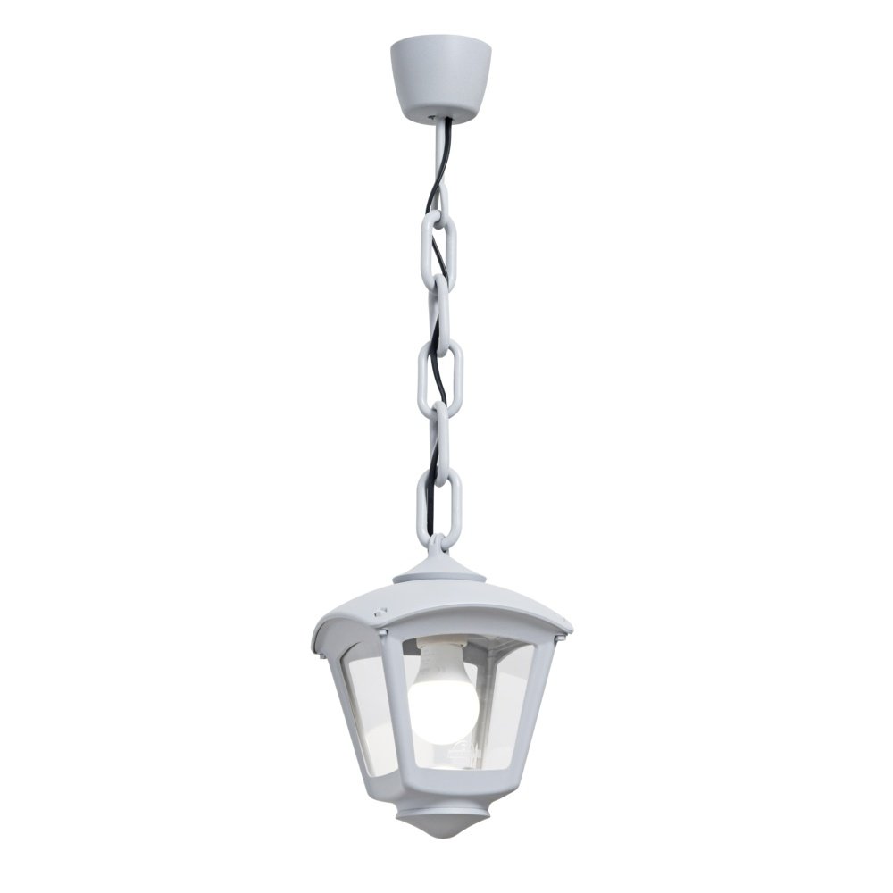 LÁMPARA COLGANTE DE EXTERIOR CUADRADA FUMAGALLI SICAR ROBY 180x780mm E27 ARTE ILLUMINA