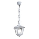LÁMPARA COLGANTE DE EXTERIOR CUADRADA FUMAGALLI SICAR ROBY 180x780mm E27 ARTE ILLUMINA