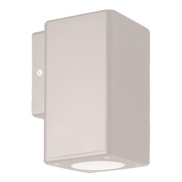 APLIQUE DE PARED "FOSTOS" CUADRADO PLÁSTICO DOWN GU10 ARTE ILLUMINA
