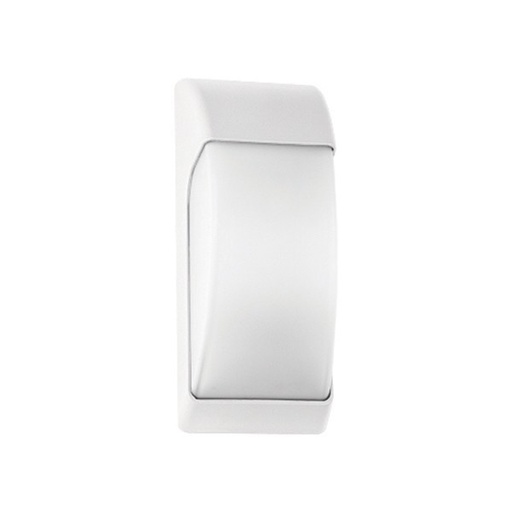 [145-52034] APLIQUE DE PARED "QLITE" LED 12W IP65 230V 320x130mm BLANCO PRO