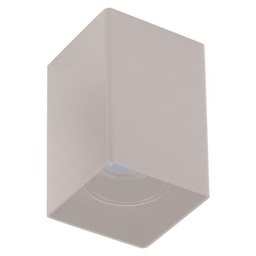 BASE DE TECHO "BASIS K" PLASTIK  GU10 80x80x125 BLANCO (OLD REF. E.145-25015)