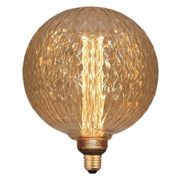 BOMBILLA DECORATIVA LED G200 3,5W Ε27 2000K 220-240V CRISTAL DORADO REGULABLE Ø200X241mm EUROLAMP