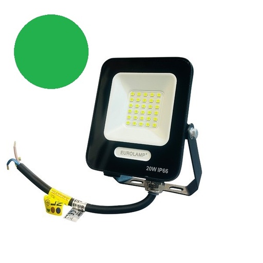 [147-69281]  PROYECTOR LED SMD 20W IP66 VERDE PLUS