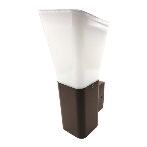 [145-20612] APLIQUE CUADRADO Ε27 96x122x250 IP54 GRIS ARTE ILLUMINA