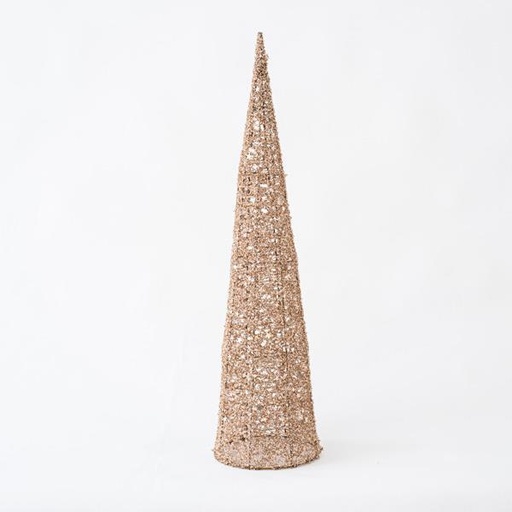 [600-45627] ÁRBOL CONO, CHAMPÁN, 20x80cm