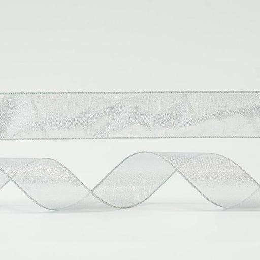 [600-45492] CINTA PLATA COLOR METALIZADO 6,35cm 3M