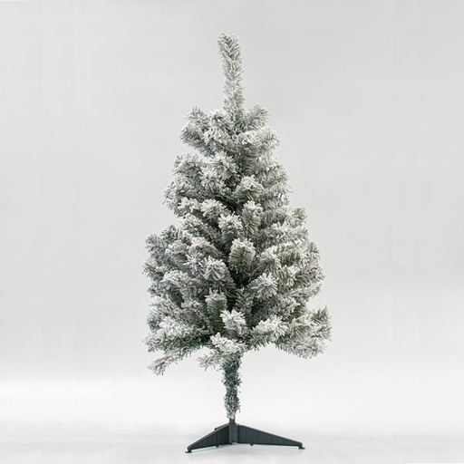 [600-30039] ABETO DE PVC NEVADO, EDIMBURGO, 90 cm
