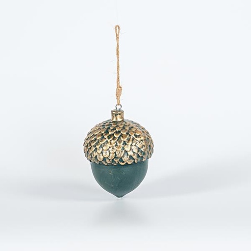 [600-45462] BELLOTA, GRIS OLIVA Y DORADO, 9x9x12cm