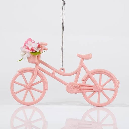 [600-44673] BICICLETA DE ACRÍLICO, ROSA, 13x8cm