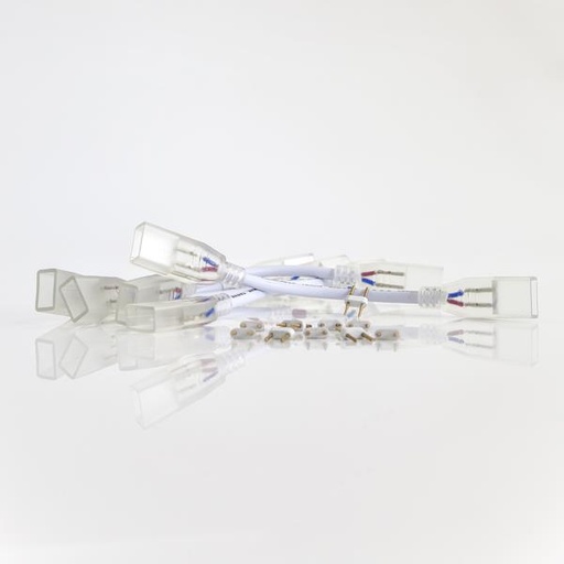 [600-23158] PIN DE CONEXIÓN PARA CABLE DE LUZ DE NEÓN, CON CABLE DE CONDUCCIÓN, JUEGO DE 5 PIEZAS