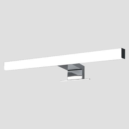 [144-80500] LUMINARIAS PARA BAÑO LED 5W 4000K 300X103X40 NIQUEL (2 vias de apoyo)