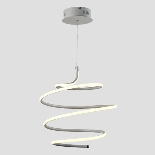 [144-15010] LUMINARIAS DE COLGAR REDONDO LED 40W Ø430x1200 BLANCO
