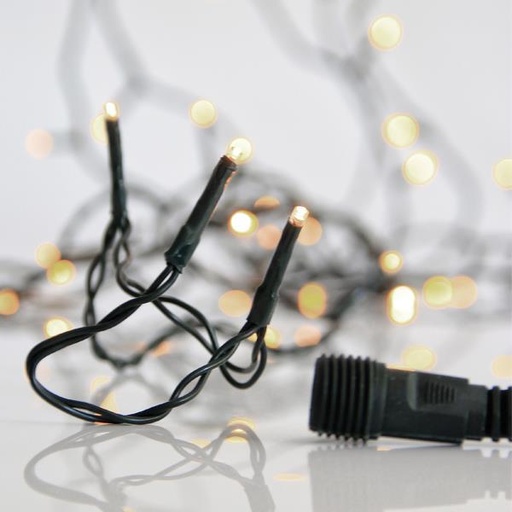 [600-11313] LINEA, 1300 LED 3mm, ADAPTADOR 31V, CONECTOR HASTA 2, CABLE VERDE, LED BLANCO SUAVE POR 2cm, CABLE 3m, IP44