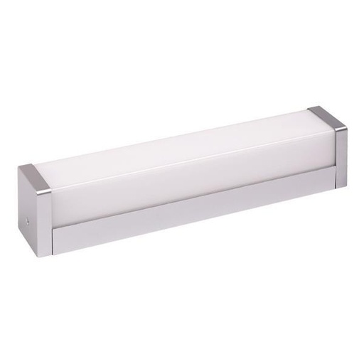 [145-21105] LUMINARIA LED PARA BAÑO "IRON4" 8W 4000K 350x60x75 IP44 NIQUEL MATE