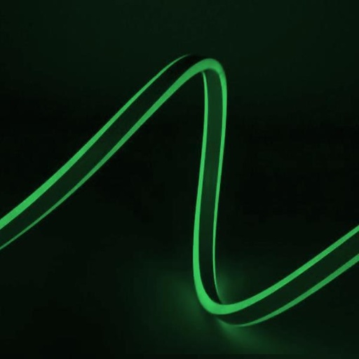 [600-23206] CUERDA NEON VERDE CLARO DOS LADOS 50M