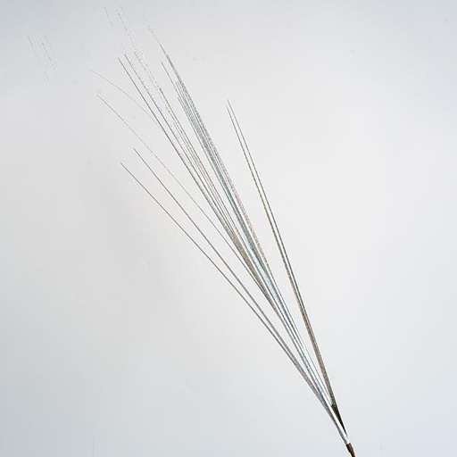 [600-45429] RAMITA, COLOR PLATA METALIZADO, 80cm