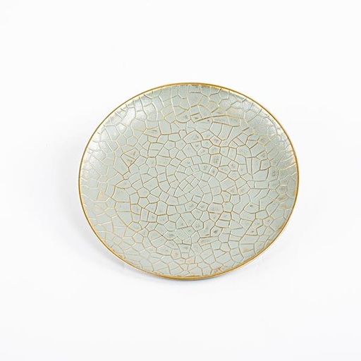 [600-45234] PLATO DE MADERA, MENTA, 30cm