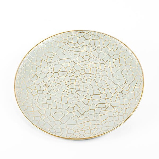 [600-45233] PLATO DE MADERA, MENTA, 39,5cm