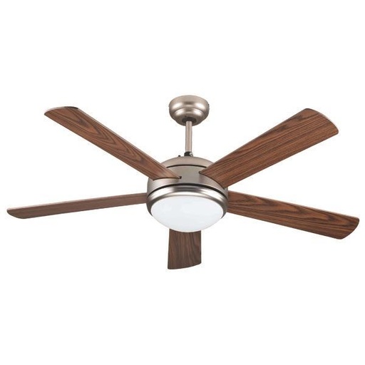 [147-29006] VENTILADOR DECORATIVO 1xE27 CON MANDO Ø130 70W
