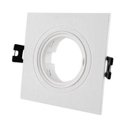 SPOT EMPOTRABLE CUADRADO ORIENTABLE PC GU10 IP20