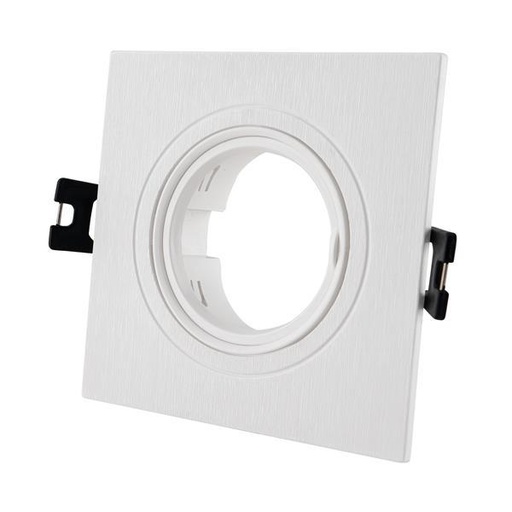 SPOT EMPOTRABLE CUADRADO ORIENTABLE PC GU10 IP20