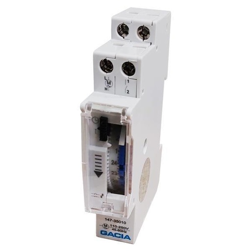 [147-35010] TEMPORIZADOR 16A 110-250V 100h GACIA