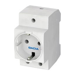 ENCHUFE PARA CARRIL DIN SK 16A GACIA