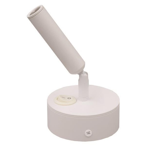 SPOT SUPERFICIE MOVIL 3W LED 3000K PLUS "ARISTON 2" ARTE ILLUMINA