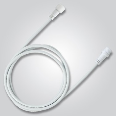 [600-09774] Cable de goma blanco de 3 m, conector, IP65
