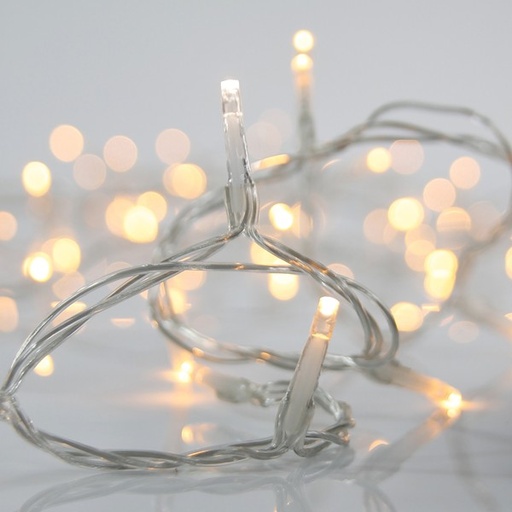 [600-17143] CORTINA, 360 LED 3mm, ADAPTADOR 31V, 4 CONECTORES HASTA 3 JUEGOS, CABLE PVC TRANSPARENTE, BLANCO CÁLIDO + 40 LED FLASH BLANCO, (200x200cm), CABLE 3m, IP44