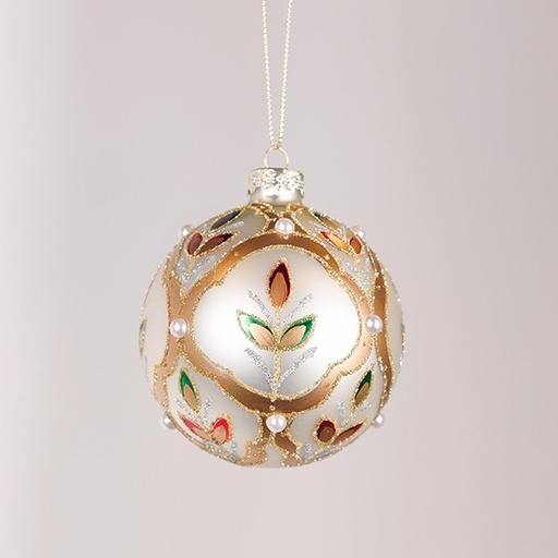 [600-42899] Candelabro Burbuja, Rosa, 8x25.5cm