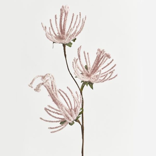 [600-45921] RAMITA, CON FLORES ROSAS, 51cm