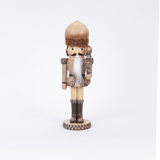 [600-46420] SOLDADO CON BELLOTA, MARRÓN, 26,50CM