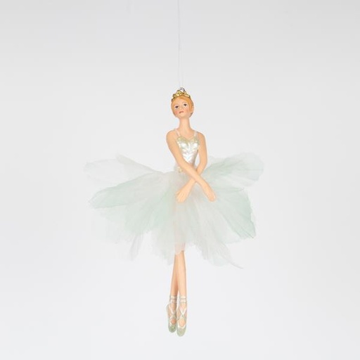 [600-46466] BAILARINA CON FALDA MENTA, 17CM