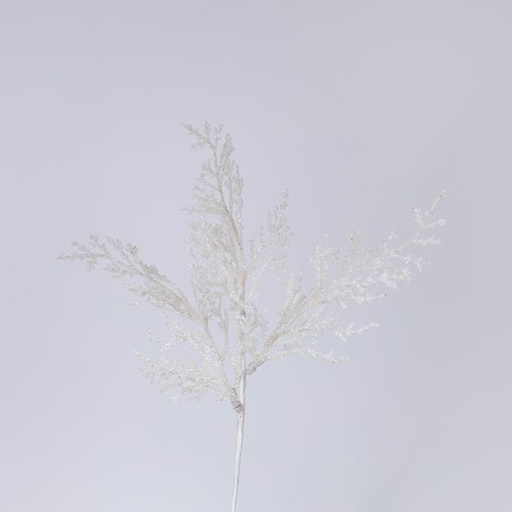 [600-46559] HELECHO BLANCO, 28 CM, SET DE 2 PIEZAS (TOP 120)