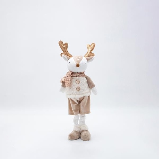 [600-46649] SR. RENO, CON ROPA DE CHAMPÁN, 36 CM