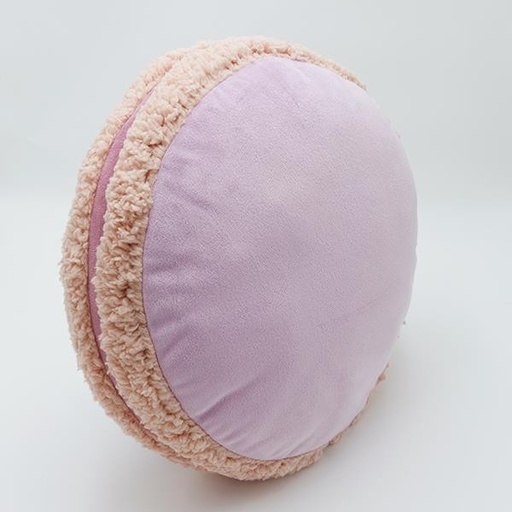 [600-46739] ALMOHADA MACARON, MORADA, 9X34CM